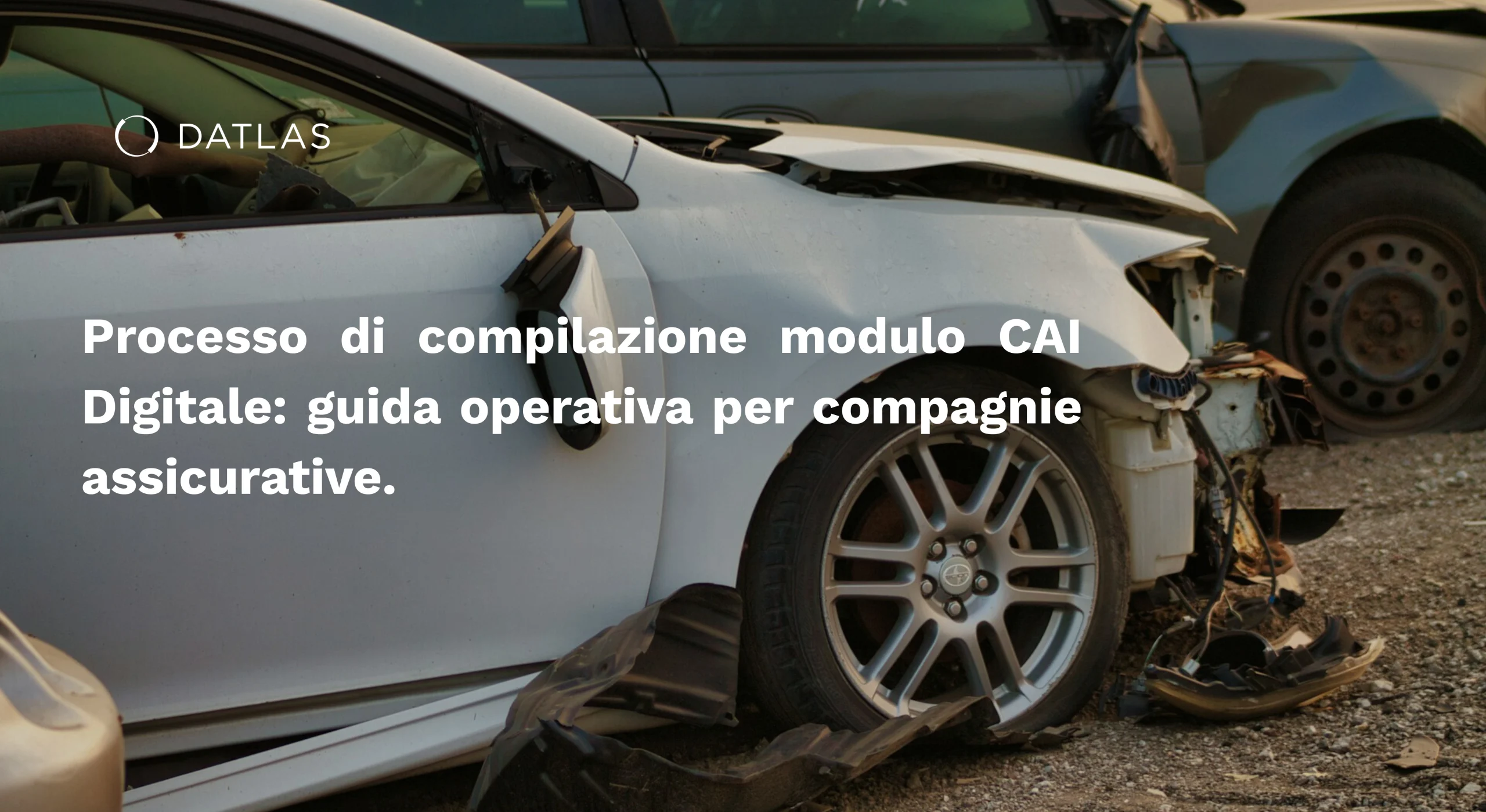 Due auto incidentate - CAI Digitale - Datlas